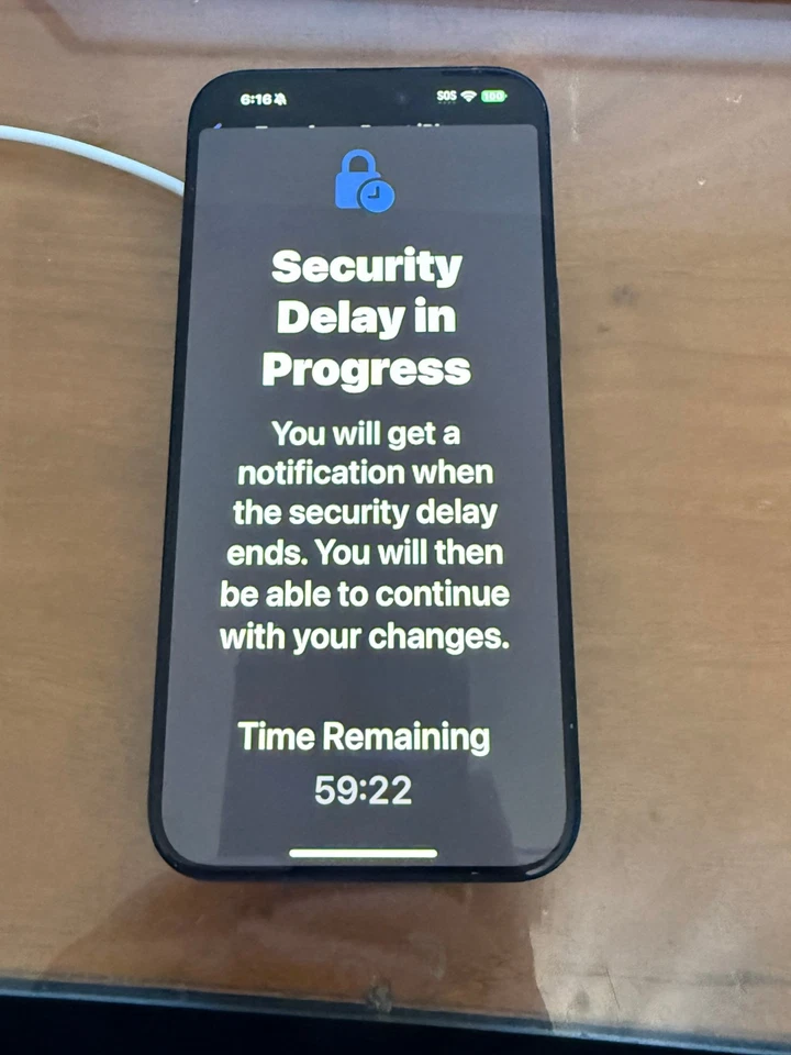 Apple iPhone 15 Pro Max 256GB Blue Titanium (AT&T) – 100% Battery – Pristine! - Image 1 of 4