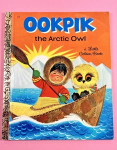 Ookpik The Arctic Owl 1968 Little Golden Book LGB Barbara Hazen 1st Edition NICE - Picture 1 of 7