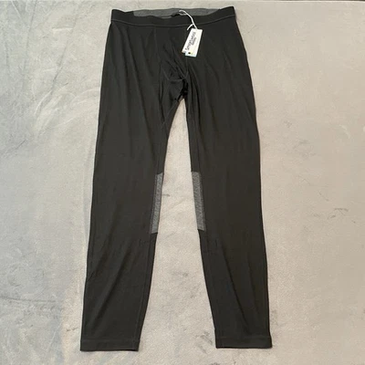 Брюки Smartwool мужские XXL черные классические базовый слой всесезонные Merino Long Johns - Изображение 1 из 4