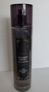 BATH & BODY WORKS MIDNIGHT SPELL FINE FRAGRANCE MIST SPRAY SPIDER HALLOWEEN 2023 - Picture 1 of 3