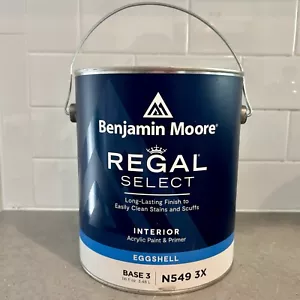 NEW Benjamin Moore Regal Select Interior Paint (Bella Blue 720) Eggshell Finish - Picture 1 of 5