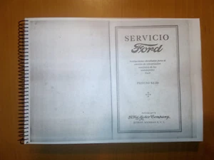 Manual taller Ford 1927 , totalmente en español , 365 paginas , Ford T y otros - Imagen 1 de 7