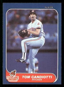 Tom Candiotti - 1986 Fleer Update #U-18 - Indians - Picture 1 of 2