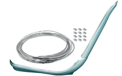 OER Bucket Seat Molding Trim and Caps For 1966-1971 Chevy Nova Impala Bel Air - Image 1 of 4