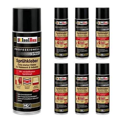 Sprühkleber 500ml Kontaktkleber 1-48Stk. Industriekleber Ext. Stark Bastelkleber - Bild 1 von 4