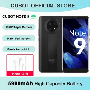 CUBOT 5,9 Zoll Note 9 Smartphone 3GB+32GB Android Handy 5900mAh Dual Sim Face ID - Bild 1 von 8