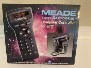 Meade Autostar #497 Model Computer Controller For ETX Telescope 