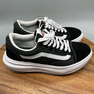 Vans Old Skool Overt CC Nero/Bianco Sneakers Uomo Taglia 10,5 Scarpe Platform - Foto 1 di 8