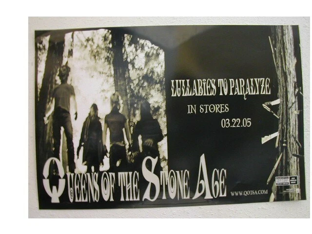 Queens of the Stoneage Promo Poster Stone Age Kyuss - Image 1 of 1
