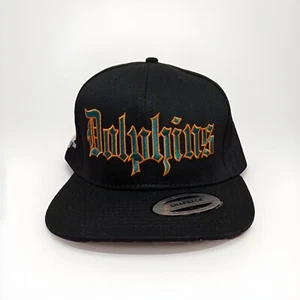 Miami Dolphins Side Logo SnapBack Hat - Adjustable - Picture 1 of 5
