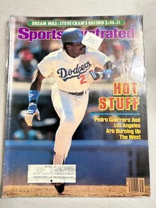 August 5 1985 MLB LA Dodgers Pedro Guerrero Sports Illustrated w Label - Picture 1 of 2