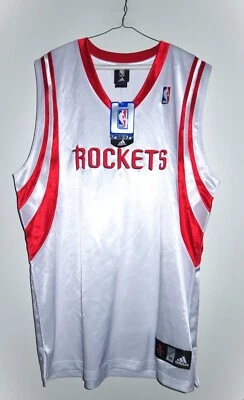 Nueva Camiseta Adidas Auténtica Houston Rockets Home Negra Era McGrady Yao Ming Foto 1 de 4