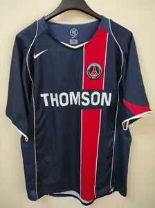 PSG 2004-2005 Paris Thomson camiseta shirt trikot maillot maglia L - Picture 1 of 5