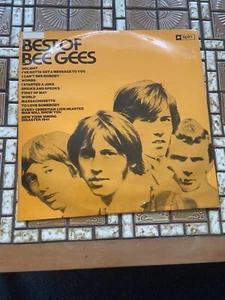 Best Of The Bee Gees GENUINE VINTAGE LP VINYL  RECORD 197O'S SPIN - Picture 1 of 5