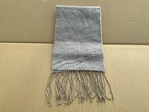 Poncho avvolgente coperta stola farina d'avena sciarpa testurizzata Glen Isla nuovo - Foto 1 di 2