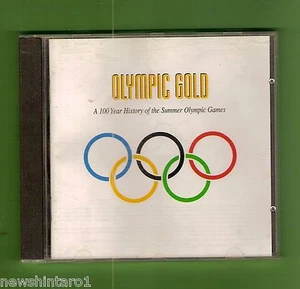 #D273. OLYMPIC GAMES HISTORY GOLD CD ROM - Picture 1 of 2