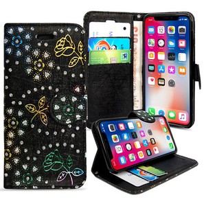 Flip Leather Phone Case for iPhone 15 14 13 Pro MAX 11 XR 12 7 8 SE Wallet Cover