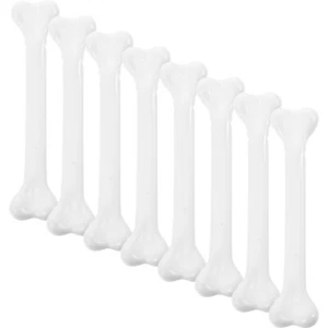 12pcs Plastic Mini Skeleton Bones Halloween Prop Decor Fake Bones - Picture 1 of 12
