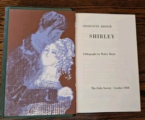 Shirley ~ Charlotte Bronte 1st Edition 1968 Folio Society Hardback Book - Picture 1 of 3
