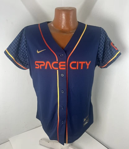 NIKE Houston ASTROS Justin Verlander SPACE CITY Connect JERSEY Women’s Large Cover