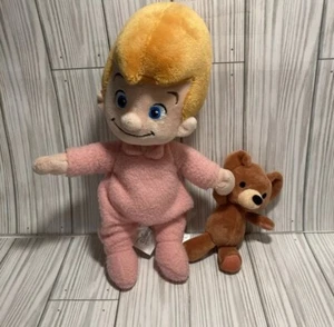 Disney Store Peter Pan Plush Michael Darling 11” Inch With Teddy Bear VHTF - Picture 1 of 5
