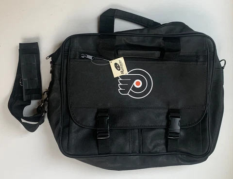 Philadelphia Flyers NHL Hockey Logo Navigator Basic Attache Black Messenger Bag Cover