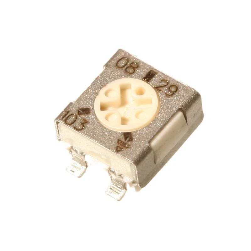 SMD-Cermet-Trimmer 2,0 kOhm RM2,3/6,4mm 0,25W Serie TS53YL von Vishay