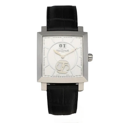 Reloj para mujer Saint Honoré Depose 893017.1-G06 acero cuero negro cuarzo suizo Foto 1 de 4