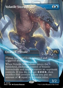MTG VOLATILE STORMDRAKE 329 EXC - ELETTRODRAGO IRASCIBILE - MH3 X EN - MAGIC - Picture 1 of 1