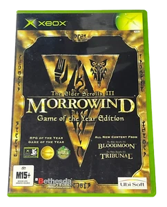 Morrowind The Elder Scrolls III GOTYE XBOX Original PAL Manual and Map* - Picture 1 of 1