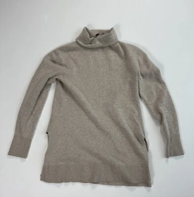 Ann Taylor Women’s Small Wool Turtleneck Pullover Sweater Modern Outdoor Classic - Image 1 of 4
