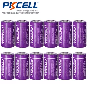 D Size Li-SOCL2 Battery ER34615 3.6V 19000mAh Cell Count 12Pcs - Picture 1 of 10