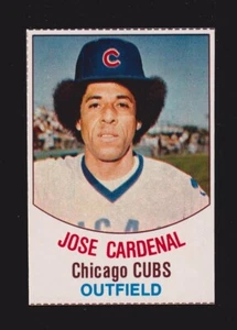 1977 HOSTESS #85  Jose Cardenal  CHICAGO CUBS  EX-MINT+   A - Picture 1 of 2