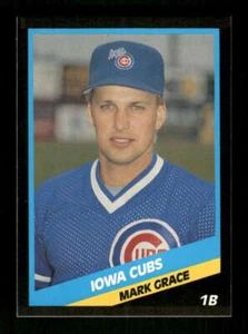 1988 CMC Iowa Cubs 89 Mark Grace XRC rookie BXCP39 - Foto 1 di 2