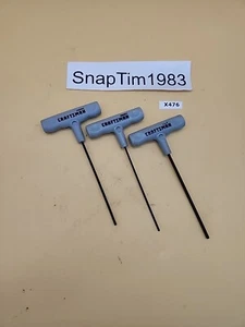 Craftsman T-Handles,3 Pc Set , 46557,46550, - Picture 1 of 8