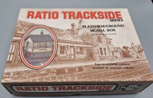Ratio Trackside Platform/Ground SIgnal Box OO/HO Ref No. 503 Model Kit  Unused 