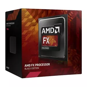 AMD FD8370FRHKBOX FX-8370 Black Edition 8 Core CPU Processor AM3+ 4300Mhz 125W - Picture 1 of 3