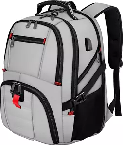 Travel Backpack, Extra Large 50L Laptop Backpacks for Men Women, Water Resistant - Picture 1 of 9