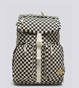 VANS - Mochila con cordón a cuadros de viaje de campo de 15 pulgadas - Imagen 1 de 7