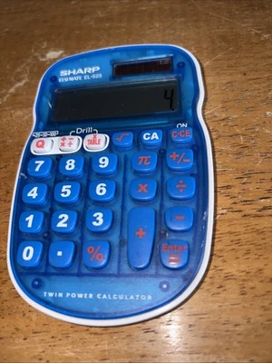 Sharp Quiz Calc EL-S25 Calculator Elsi Mate Math Skills Multiplication Drills - Image 1 of 4