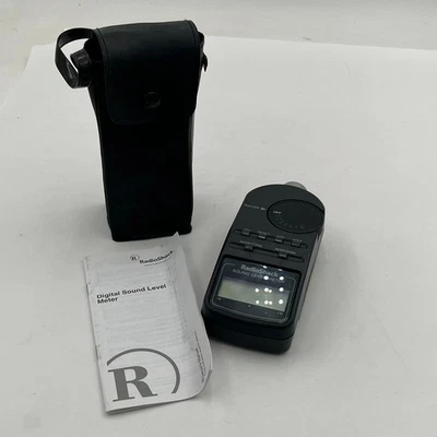 Radio Shack Digital Sound Level Meter 33-2055 w/Case & Manual, Tested Working - Image 1 of 4