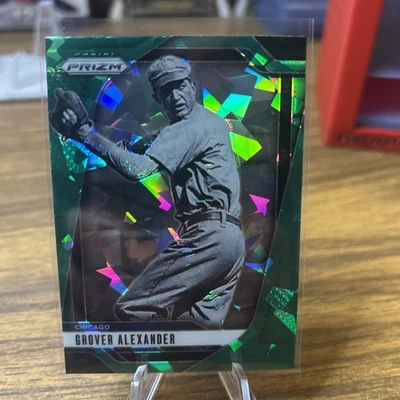2025 Panini Prizm #102 Grover Alexander Green Ice Prizms - Image 1 of 2
