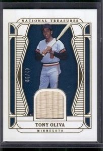 2025 National Treasures Tony Oliva Bat Relic /99 - Picture 1 of 2