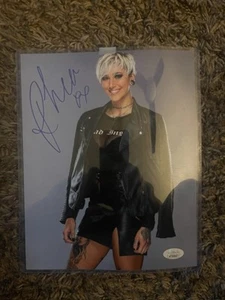Autógrafo Wwe Rhea Ripley 8x10 (JSA) (novato) - Imagen 1 de 2