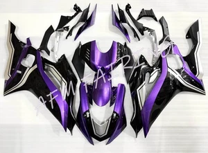 Purple Black ABS Injection Mold Bodywork Fairing Kit Panel for YZF R6 2017-2018 - Picture 1 of 7