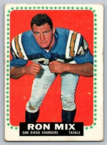 1964 Topps #168 Ron Mix San Diego Chargers - Picture 1 of 3