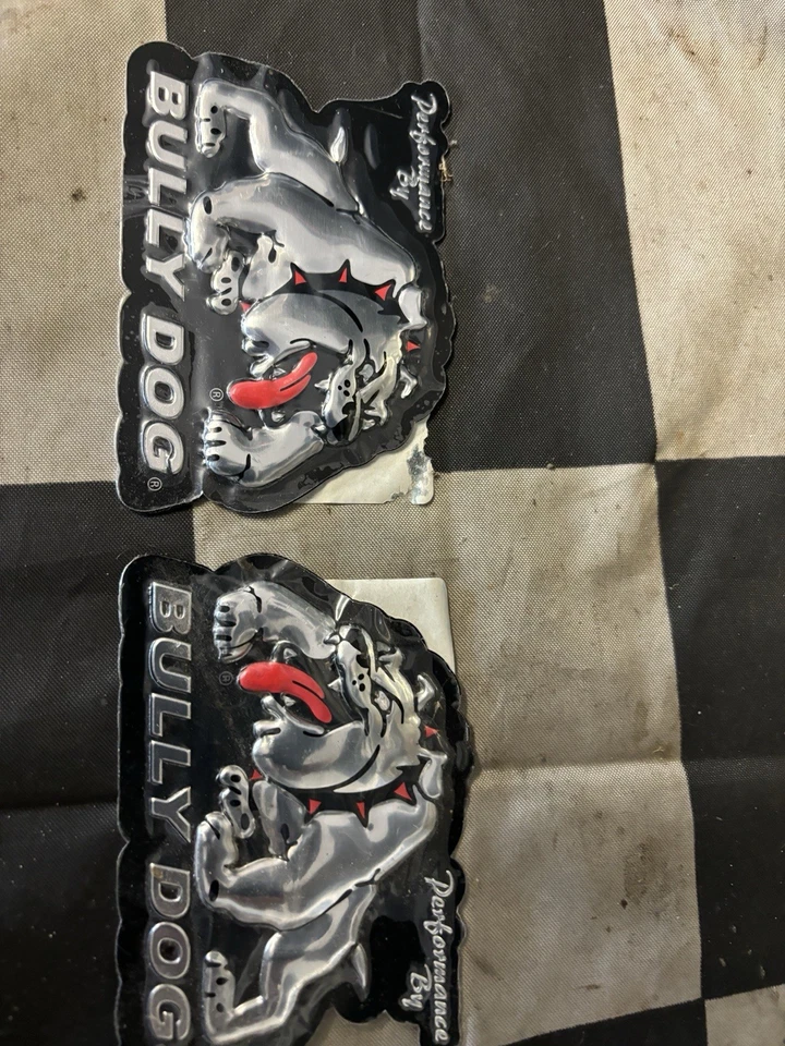 Insignias emblema de puerta de metal Bully Dog Foto 1 de 1