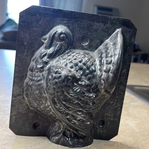 1930s Tin Turkey Chocolate Mold Cover Replacement - American Vintage Neat Euc @ - Picture 1 of 12