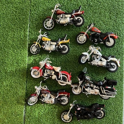 1:18 MAISTO Die Cast Metal Harley Davidson XL 1200C Sportster Lote Suelto 8 Foto 1 de 4