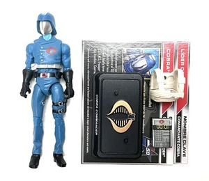 Hasbro G.I.Joe 50th Anniversary Cobra Commander Loose Complete 3.75" - Picture 1 of 7